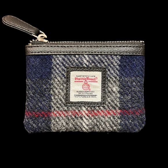 Maccesssori Handbags - Maccessori Harris Tweed 100% Wool Mini Zipper Pouch NWOT